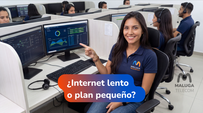 ¿Internet lenta o plan limitado?